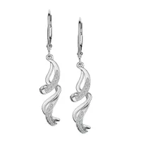 .13 Carat of Diamonds Drop Pavé Earrings, 10kt White Gold.....................NOW