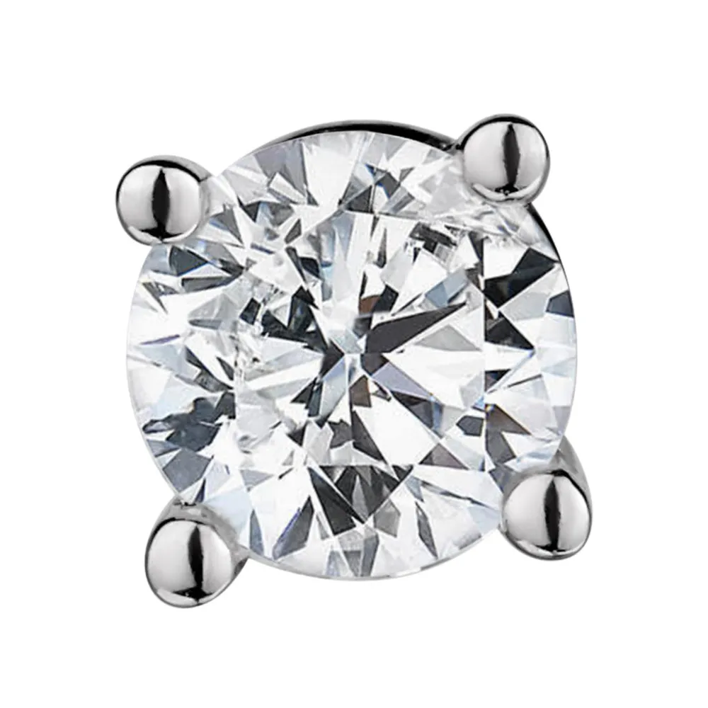 .25 Carat of Diamond Single Stud, 14kt White Gold......................NOW