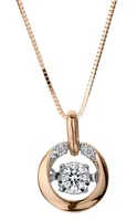 .10 Carat of Diamonds "Shimmer" Pendant, 10kt Yellow Gold.......................NOW