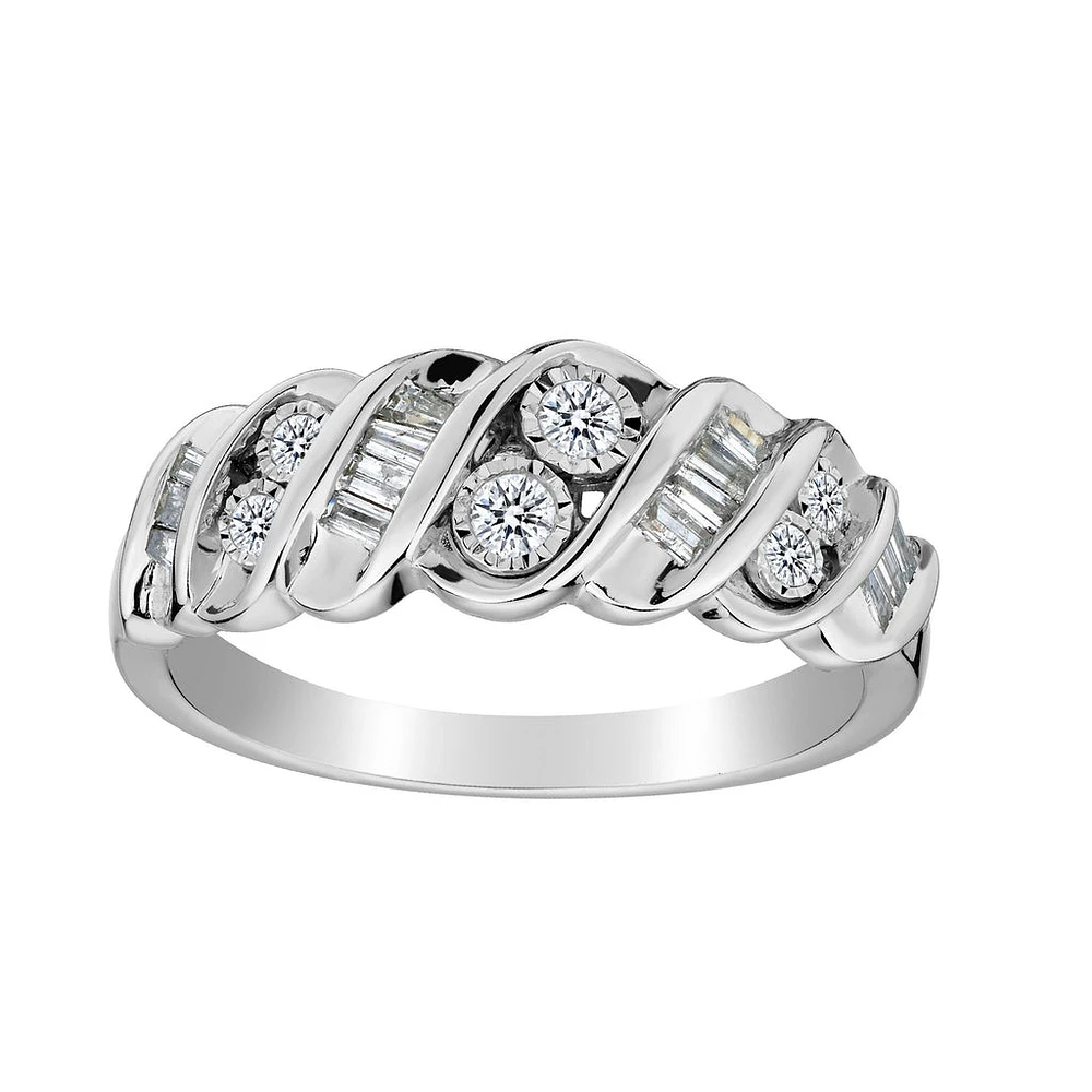 .33 Carat Diamond Ring, 10kt White Gold…....................NOW