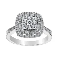 .50 Carat of Diamonds "Enchanting" Ring,  10kt White Gold….....................NOW