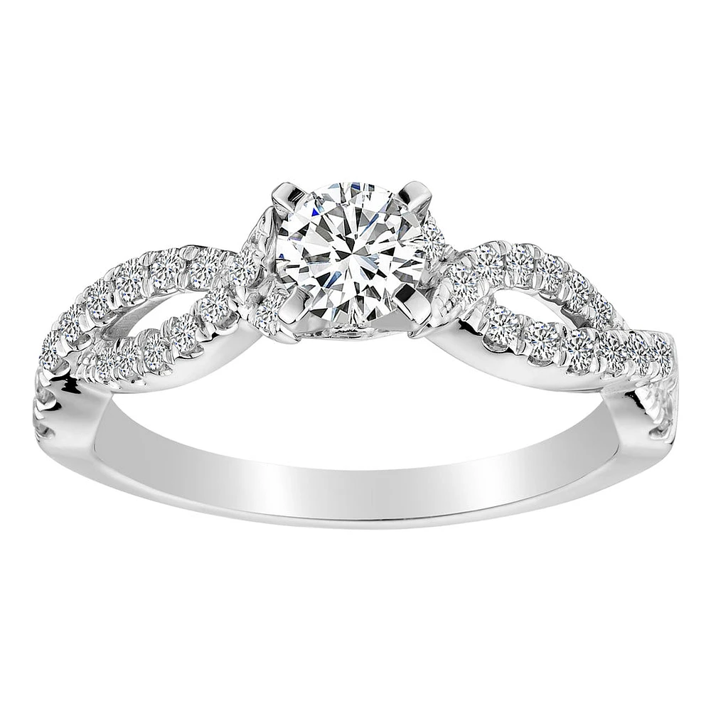 .85 Carat of Diamonds "Infinite Love" Ring, 14kt White Gold….....................NOW