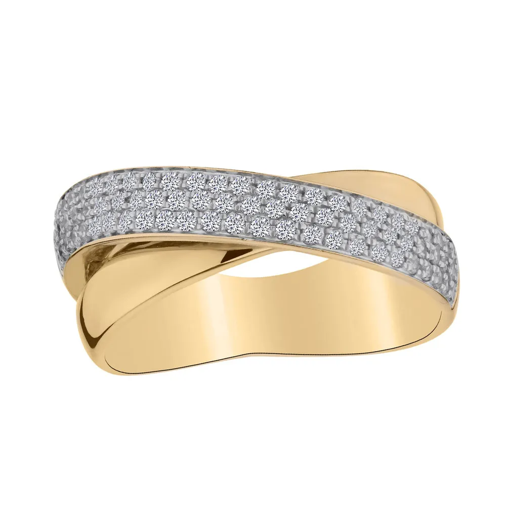 .65 Carat of Diamonds Ring, 14kt Yellow Gold.....................NOW