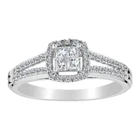 .33 Carat of Diamonds Ring, 10kt White Gold.....................NOW