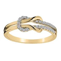 .12 Carat of Diamonds Ring,  10kt Yellow Gold...................NOW