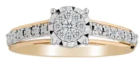 .16 Carat of Diamonds Ring, 14kt Two Tone.......................NOW