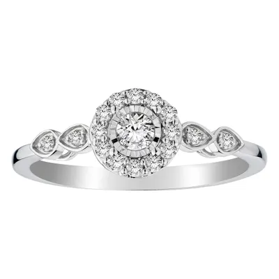 26 Carat Diamond Halo Ring