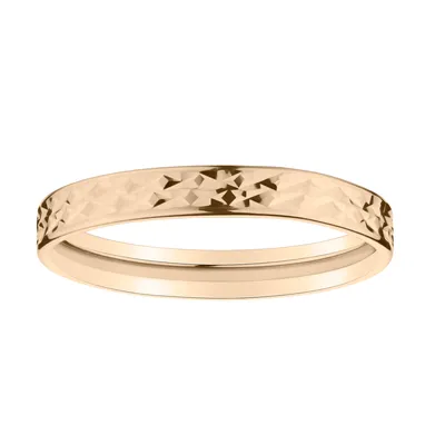 10kt YELLOW GOLD "SPARKLE" RING............NOW