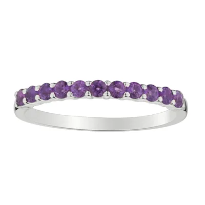 Amethyst Ring, Silver.....................NOW