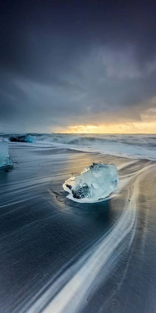 Jason Carlson - Sunrisre At Jokulsarlon, Iceland