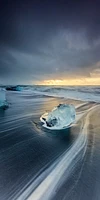 Jason Carlson - Sunrisre At Jokulsarlon, Iceland