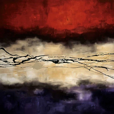 Laurie Maitland - Harmony Red and Violet