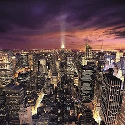 New York - City Night Skyline