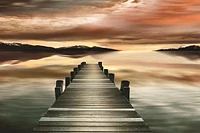 Interfoto - Sunset Jetty