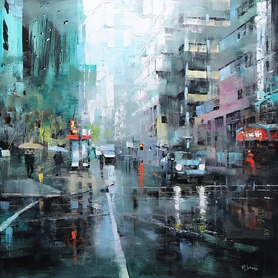 Mark Lague - Montreal Turquoise Rain