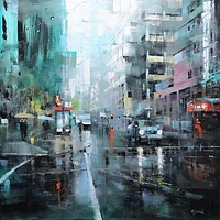 Mark Lague - Montreal Turquoise Rain