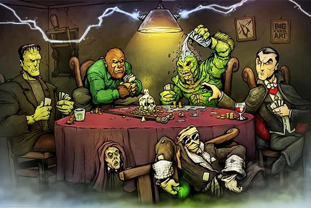 Big Chris - Monsters Playing Poker