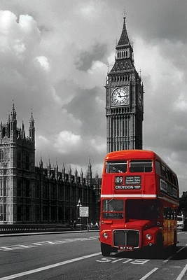 London - Red Bus  