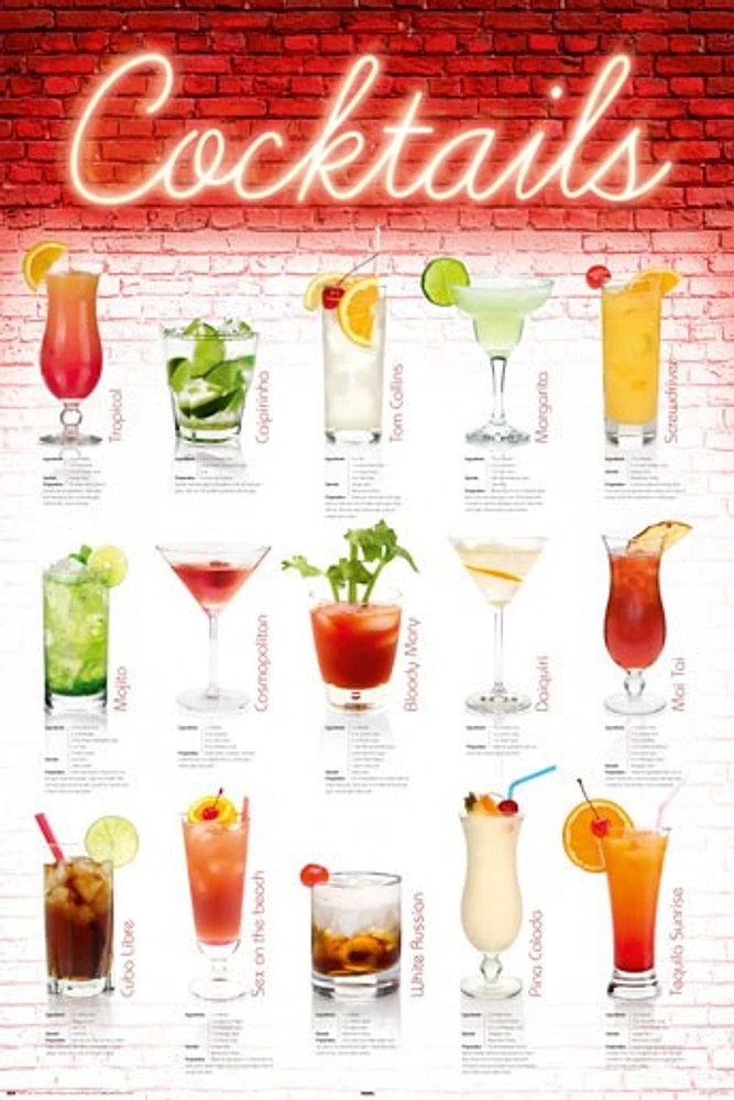 Coctails English  