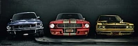 Ford Mustang - Three Muscle Cars  