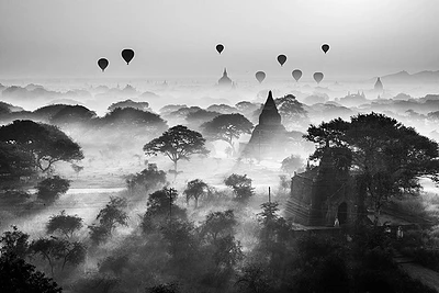 Balloons Over Bagan