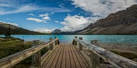 Sami Swat - Bow Lake Bridge, Alberta