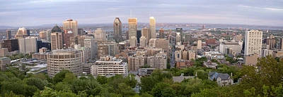 Timothy Hill - Panoramic view of Montrel city