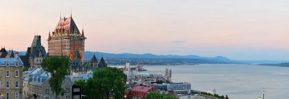 Maurice Tremblay - Panaoramic View of Quebec City