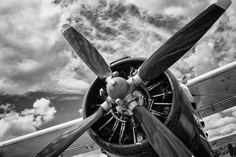 Adrian Smith - Close Up Of Old Airplane