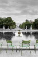 Alan Blaustein - Tuileries Fountain #1