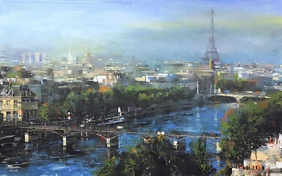 Mark Lague - Paris Pedestrian Bridge