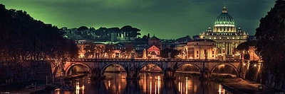 Rome At Dusk  