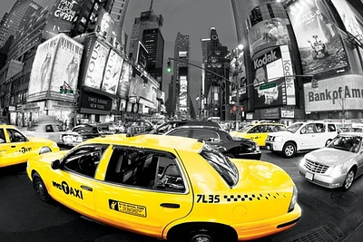 New York - Taxis -Broadway  