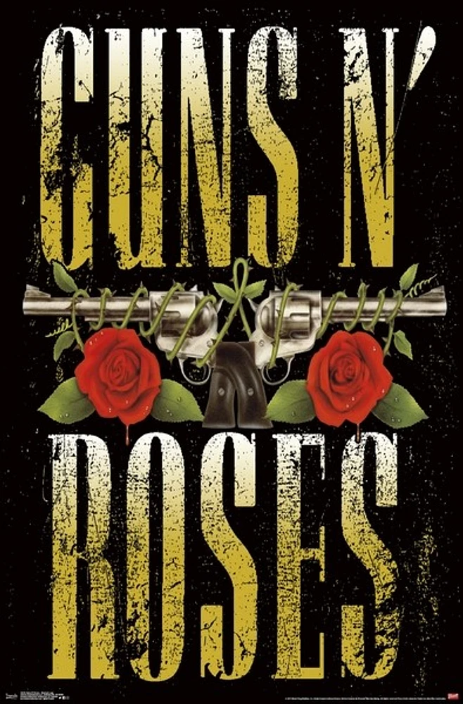 Guns N' Roses - Stacked Logo 