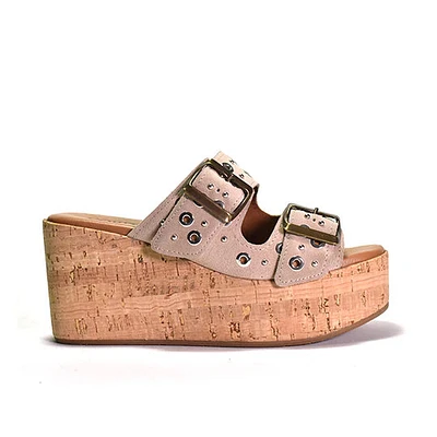 Jayne Wedge Sahara Suede