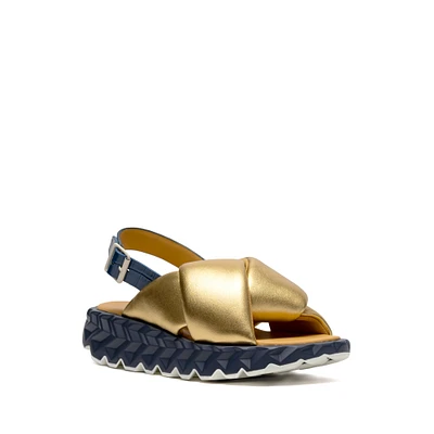 Jabara Coil Sandal Gold