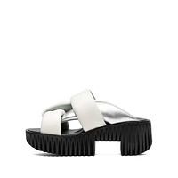 Plia Semo Sandal White