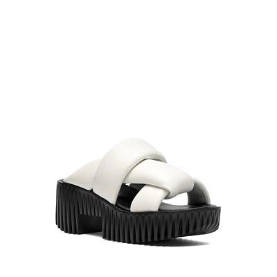 Plia Semo Sandal White