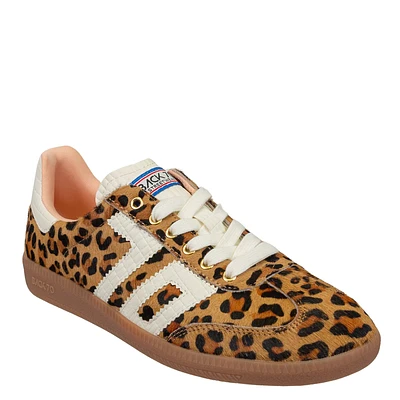 Cloud Sneaker Leopard Camel White