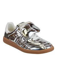Fluffy Sneaker Silver