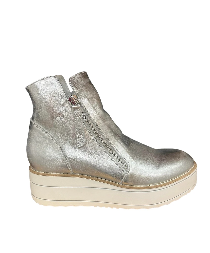 Nene-To Sneaker Bootie Silver