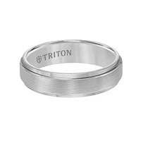 Triton Gents 6mm Tungsten Carbide Comfort Fit Band 11-2133C-G.00 | Hannoush Jewelers