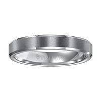 Triton Ladies 4mm Flat Tungsten Carbide Comfort Fit Band 11-3617C4-L.00 | Hannoush Jewelers