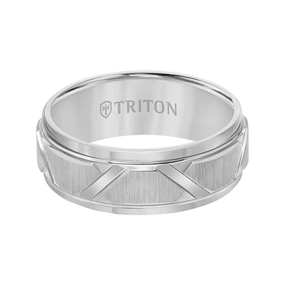 Triton Ladies Tungsten Carbide Comfort Fit Band 11-4126C-L.00 | Hannoush Jewelers