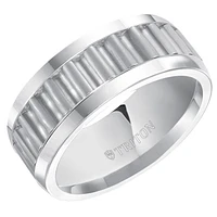 Triton Ladies 9mm White Tungsten Carbide Band 11-4652HC-L.00 | Hannoush Jewelers