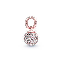 Pandora Pavé Ball Pendant 388686C01 | Hannoush Jewelers