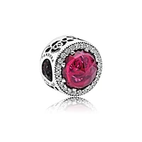 Pandora Disney, Belle's Radiant Rose Charm 792140NCC | Hannoush Jewelers