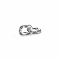 Pandora ME Styling Pavé Double Link 799660C02 | Hannoush Jewelers