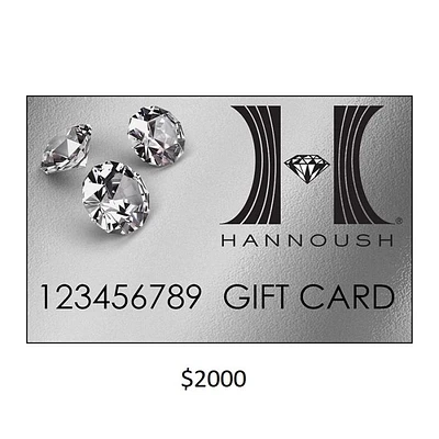 Hannoush Jewelers Gift Card $2000 | Hannoush Jewelers