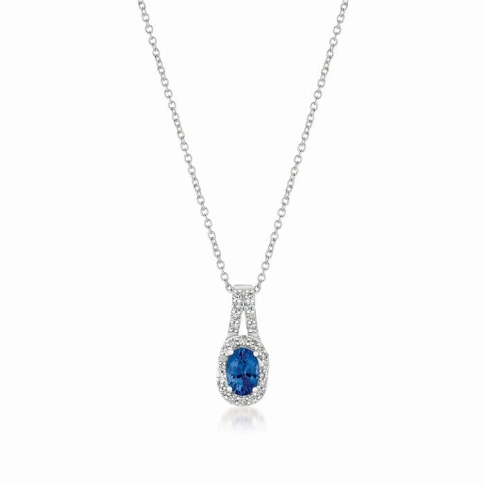 Le Vian® Blueberry Sapphire™in 14K Vanilla Gold® Pendant TRBQ 2 | Hannoush Jewelers